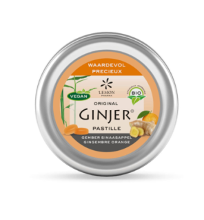 Ginger Pastilles Gingembre & Orange Bio – Lemon Pharma