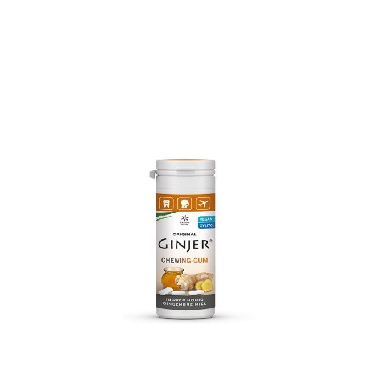 GINJER CHEWING-GUM GINGEMBRE MIEL 30 G