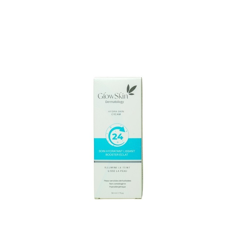 GlowSkin Dermatology – Hydra-Skin Crème Hydratante Intense 40ml