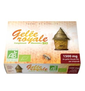 Gph Diffusion Gelée Royale Bio – 20 Ampoules 1500 mg