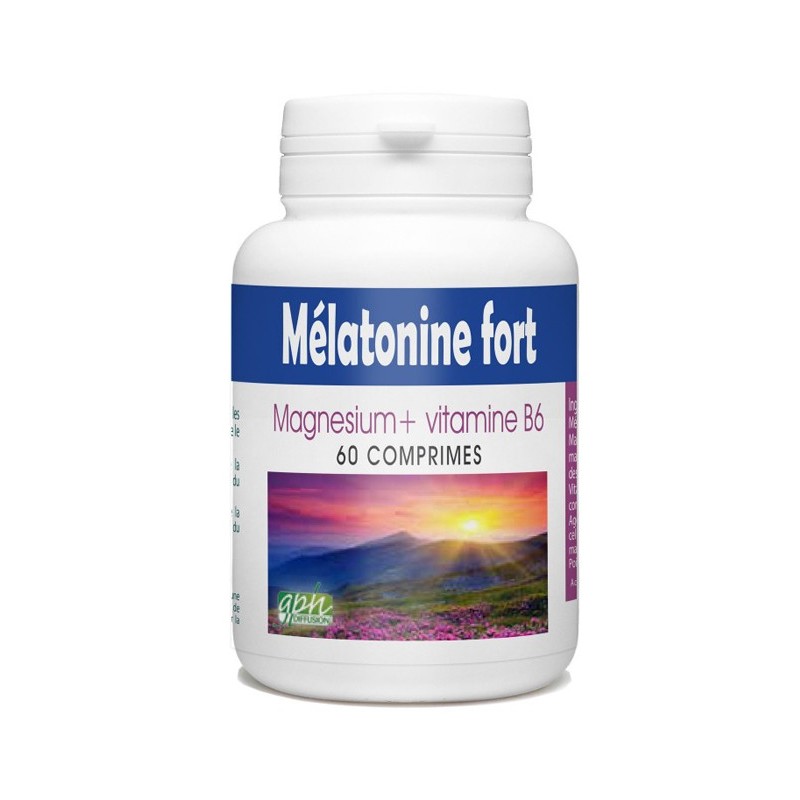 Gph Diffusion Mélatonine Fort – 60 Comprimés