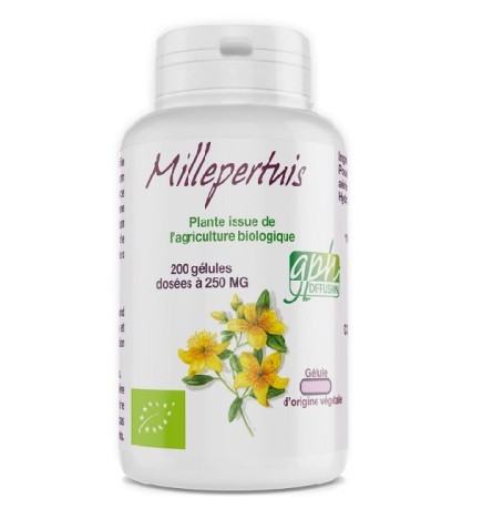 GPH Millepertuis 200 gélules 250mg