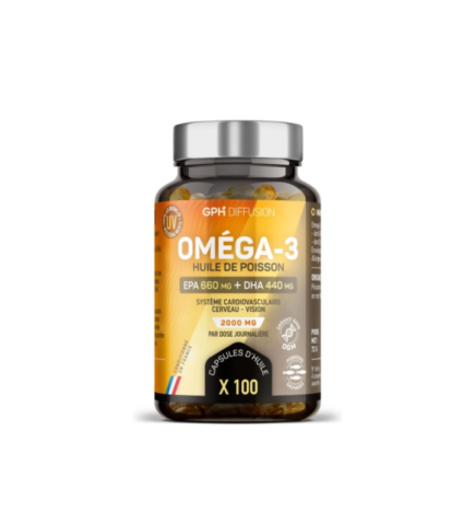 GPH Omega 3 marines 100capsules 505mg