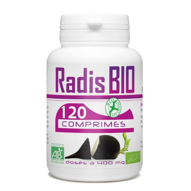 GPH Radis Noir 120 Comprimés