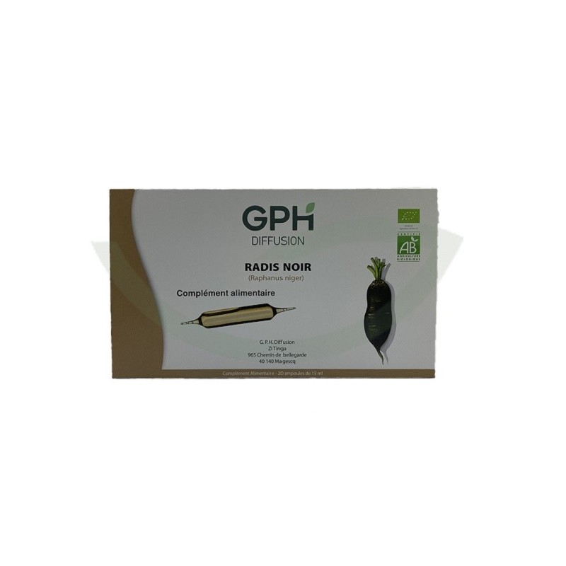 GPH Radis Noir 20 ampoules*15ml