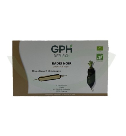 GPH Radis Noir 20 ampoules*15ml