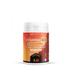 GPH Vitamine D3 60 Comprimes