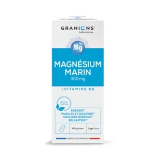 GRANIONS Magnesium Marin 300mg B60 Gelules
