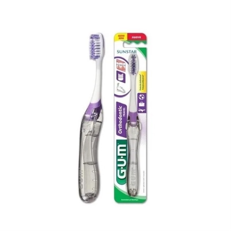Gum Brosse à dent Ortho De Voyage 125Pq