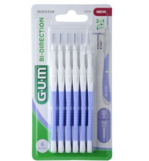 Gum Brossette Bi-Direction Ultra Micro-Fine 0,6 mm Réf : 2014