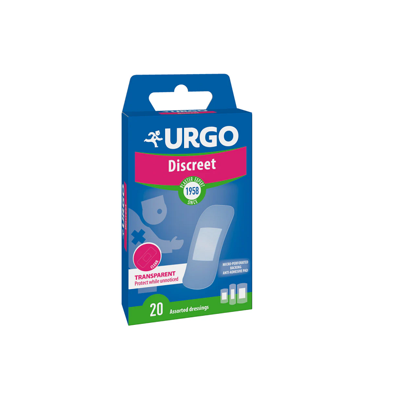 Urgo Discret Transparent 20 Pansements