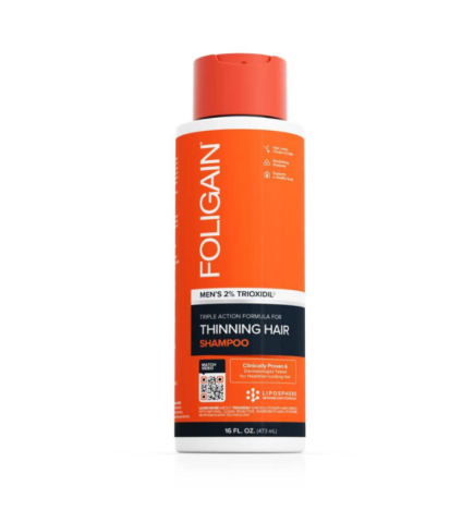 Foligain Triple Action Shampooing trioxidil 2% Homme 236ML
