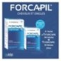 Forcapil Cheveux Et Ongles – 180 Gelules  égal  Forcapil 60 Gelules Offert
