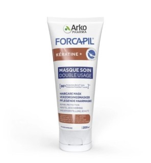 Forcapil Kératine Masque Soin Double Usage 200ml