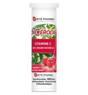 Forté Pharma Acérola Vitamine C – 12 Comprimés