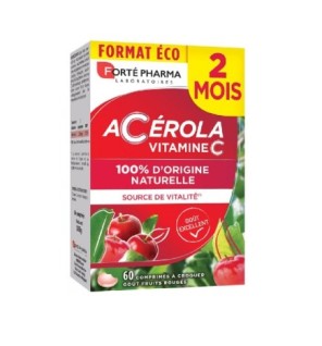 Forté Pharma Acérola Vitamine C – 60 Comprimés