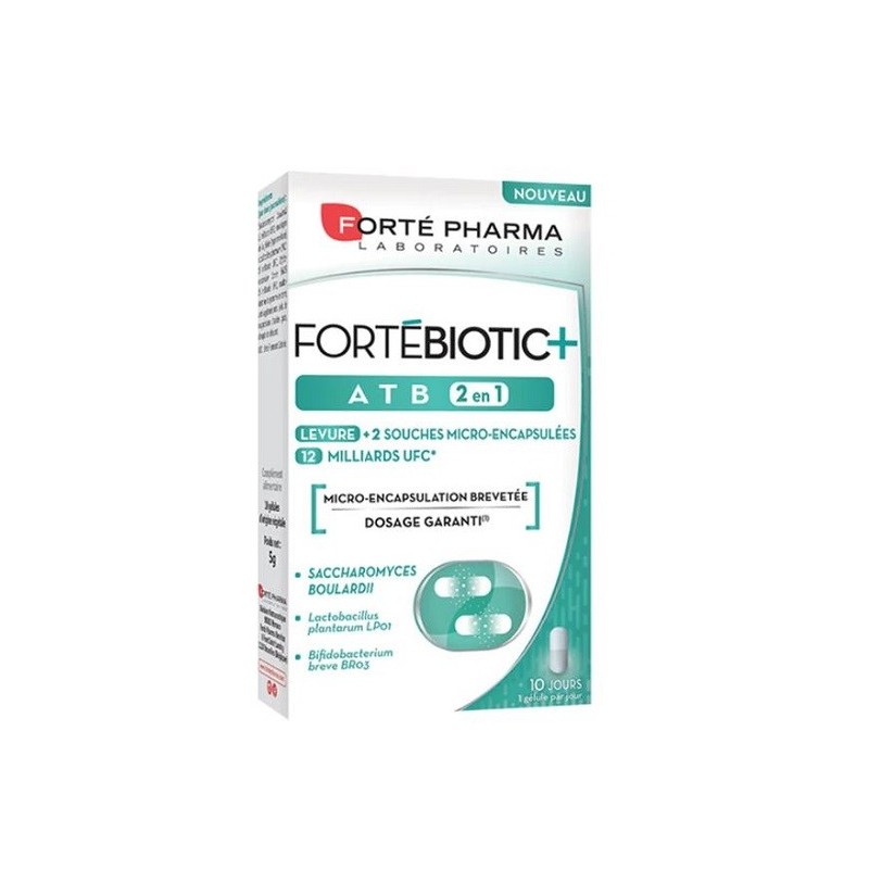 FORTE PHARMA FORTÉBIOTIC+ ATB 10 Gélules
