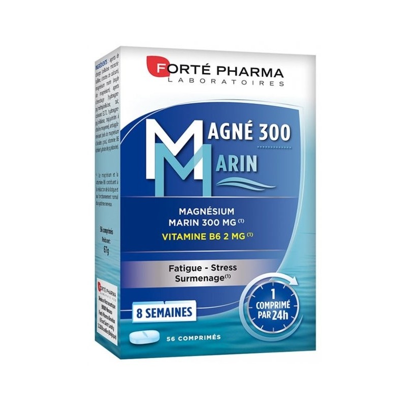 Forté Pharma Magnésium 300 Marin – 56 Comprimés