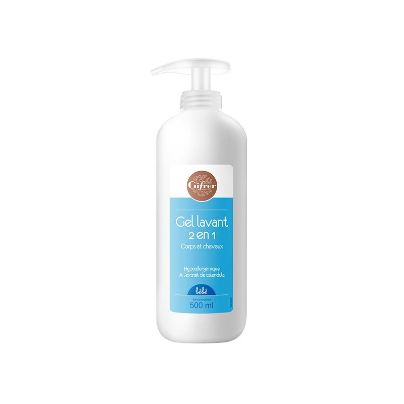 GIFRER GEL LAVANT BEBE 2EN1 500ML