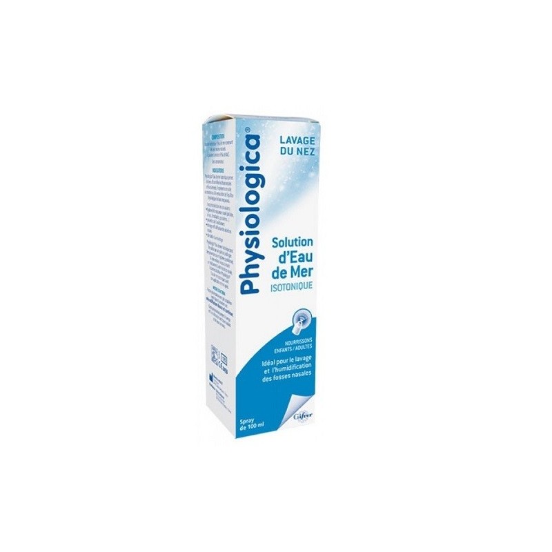 GIFRER SPRAY ISOTONIQUE PHYSIOLOGIQUE EAU DE MER 100 ML