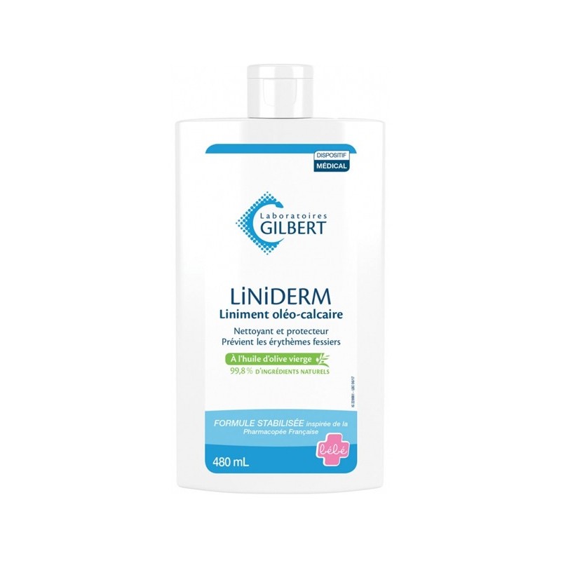 Gilbert Liniderm Liniment Oléo-Calcaire – 480 ml