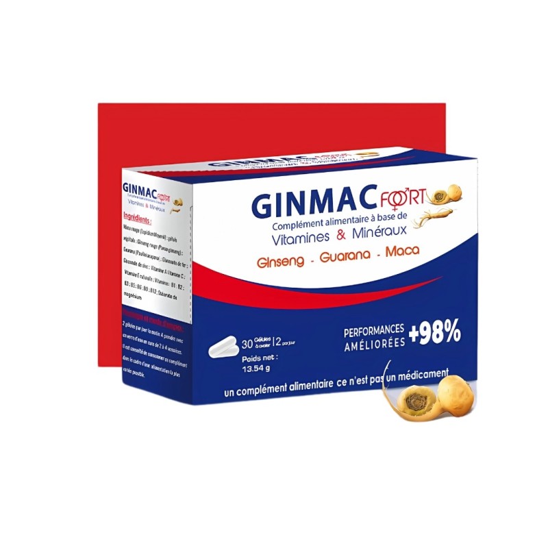Ginmac Fort Boite 30 Gelules