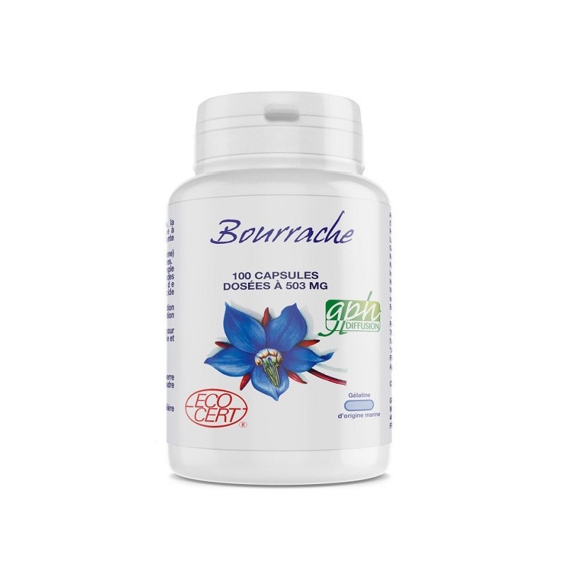 GPH Bourrache 503mg 100 Capsules