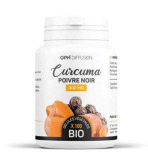 GPH Curcuma & Poivre Noir 300mg 100 Gelules