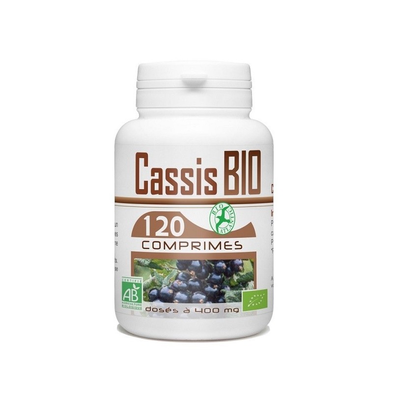 GPH DIFFUSION CASSIS BIO 120 COMPRIMÉS