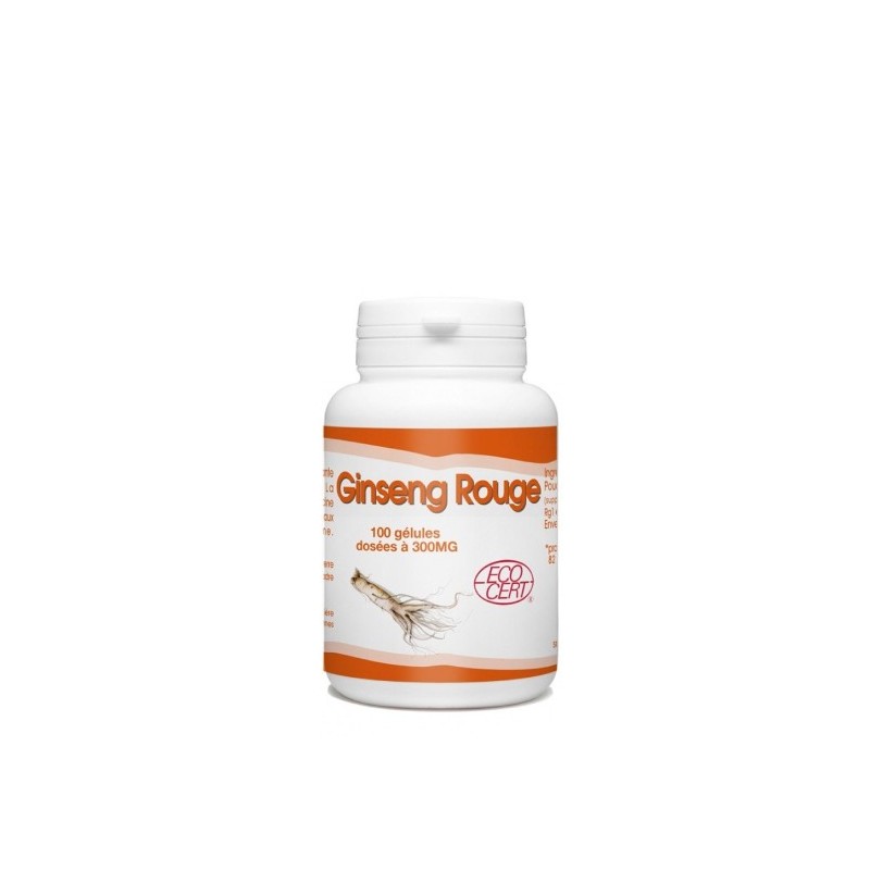 GPH Ginseng Rouge 100gelules dosees a 300mg