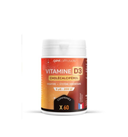GPH Vitamine D3 60 Comprimes