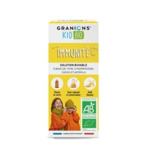 GRANIONS Kids Bio Immunite Sirop 125ml