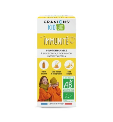 GRANIONS Kids Bio Immunite Sirop 125ml