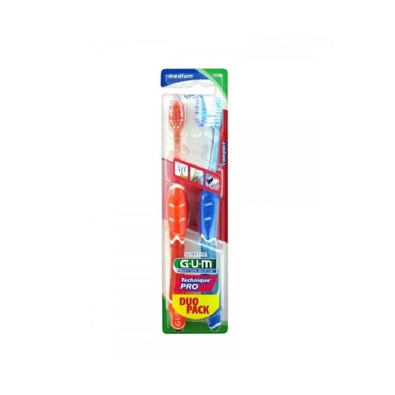 Gum Brosse à Dent Thechnique Pro Duo Souple 1525