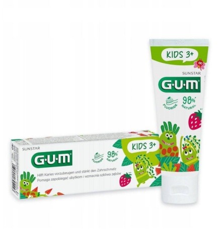 Gum Dentifrice Kids 3ans+ 50ml