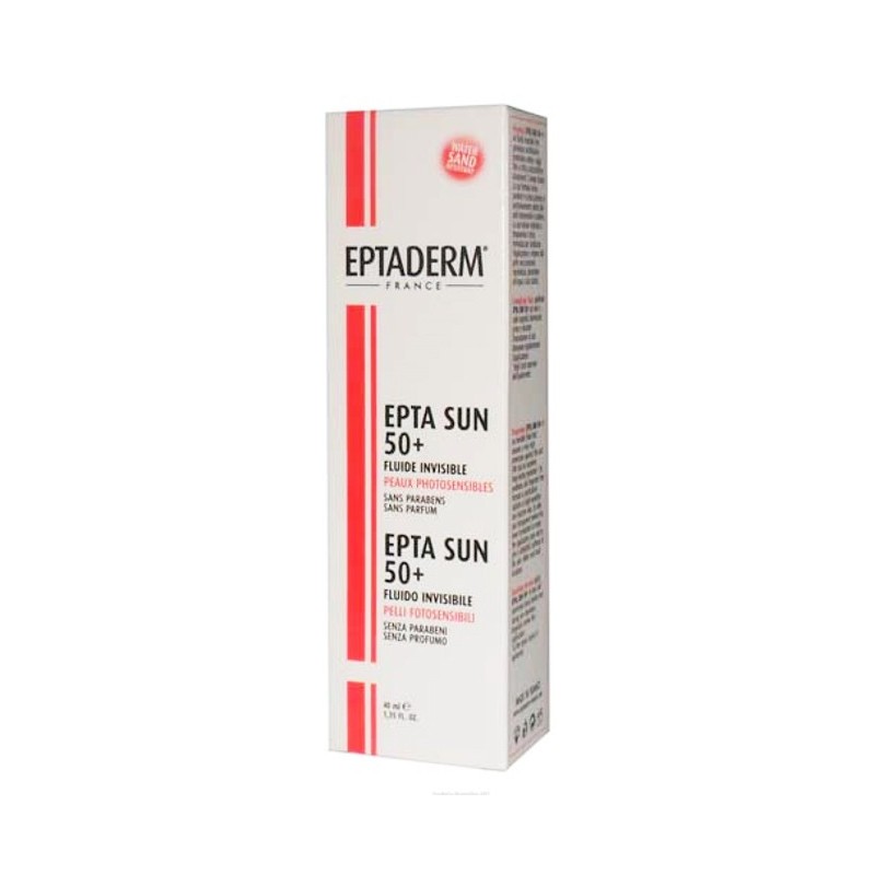 Eptaderm Epta Sun 50+ Fluide Invisible – 40 ml