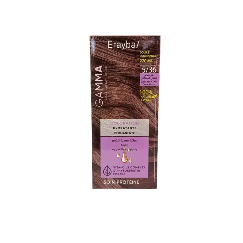 Erayba Gamma Coloration 5/36 Chatain clair