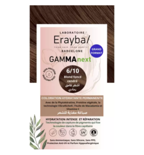 Erayba Gamma next Coloration 6/10 Blond fonce cendre Coloration Hydratante Permanente