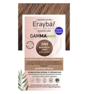 Erayba Gamma next Coloration 7/61 Blond fonce marron Coloration Hydratante Permanente
