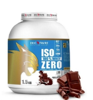 Eric favre Iso Whey zero Chocolat Intense 1.5 kg