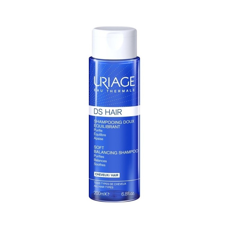 Uriage – DS Hair – Shampooing Doux Équilibrant – 200ml