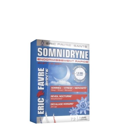 Eric Favre Somnidryne Formule endormissement rapide 15 comprimés