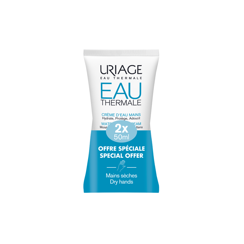 Uriage – Eau Thermale –  Crème à Mains Lot de 2