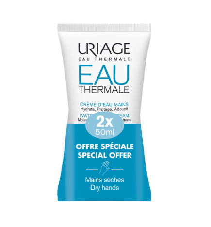 Uriage – Eau Thermale – Crème à Mains Lot de 2