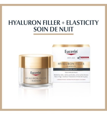 Eucerin  HYALURON FILLER + ELASTICITY NUIT 50 ML