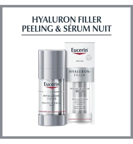 Eucerin – Hyaluron-Filler Peeling & Sérum Nuit – 30 ml