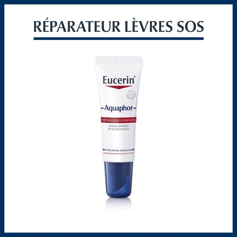 EUCERIN AQUAPHOR REPARATEUR LÈVRES SOS 10 ML