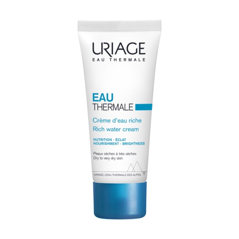 Uriage – Eau Thermale – Crème d’Eau Riche – 40 ml