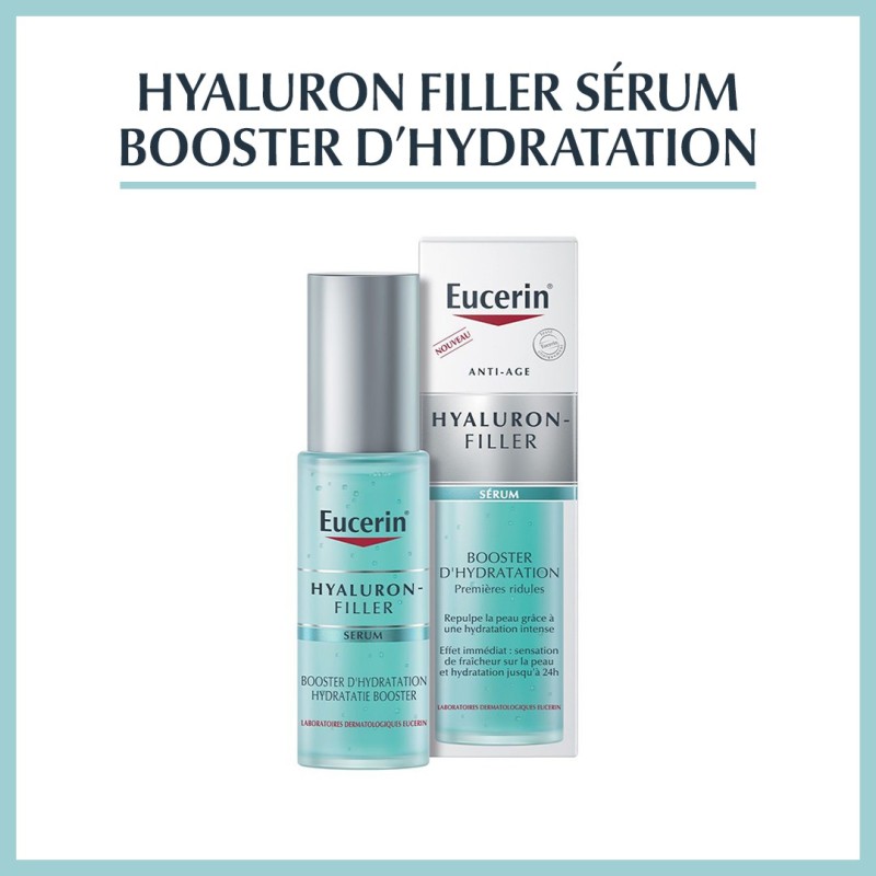 Eucerin HYALURON FILLER  BOOSTER D’HYDRATATION 30 ML