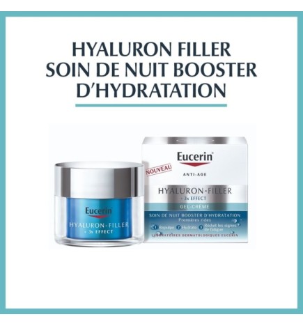 EUCERIN HYALURON FILLER BOOSTER D’HYDRATATION NUIT